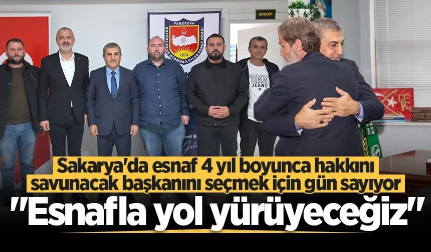 SESOB başkan adayı Ali Bektaş: "Esnafla yol yürüyeceğiz"