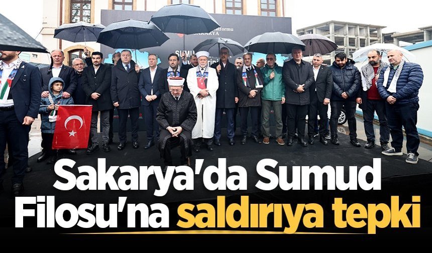 Sakarya’da Sumud Filosu’na saldırıya tepki: “Uluslararası toplum sessiz kalmamalı”