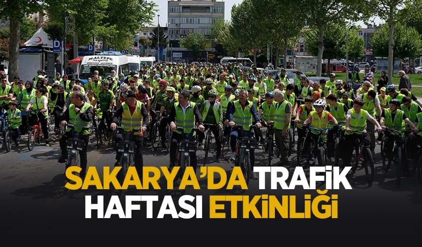 Trafik Haftası’nda pedallar farkındalık için çevrildi