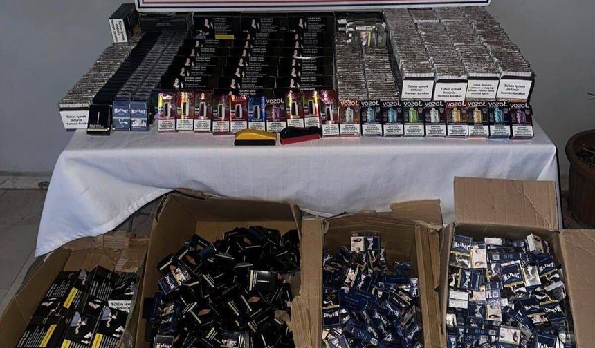 Sakarya’da üç ilçede kaçakçılık operasyonu: Binlerce kaçak ürün ele geçirildi