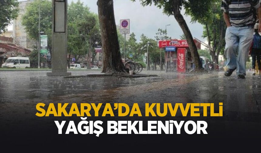 Kuvvetli yağışa dikkat