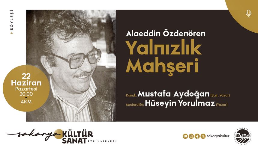 Alaeddin Özdenören AKM’de anılacak