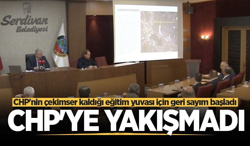 CHP'nin çekimser kaldığı eğitim yuvası için geri sayım başladı