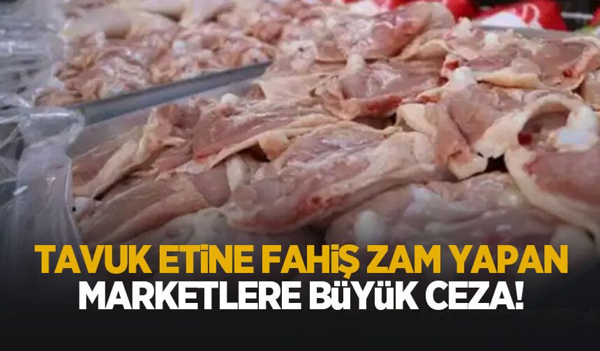 Beyaz et fiyatlarına fahiş zam yapan marketlere 10 milyon lira ceza