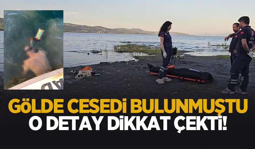 Sapanca Gölü'nde cesedi bulunmuştu; O detay dikkat çekti