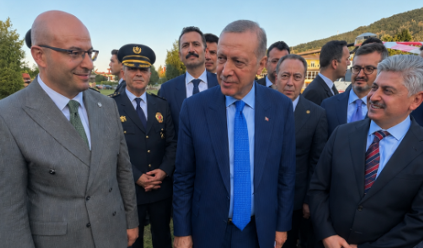 MHP İl Başkanı Oğuz Alkaş, Cumhurbaşkanı Erdoğan’ı karşılama programına katıldı