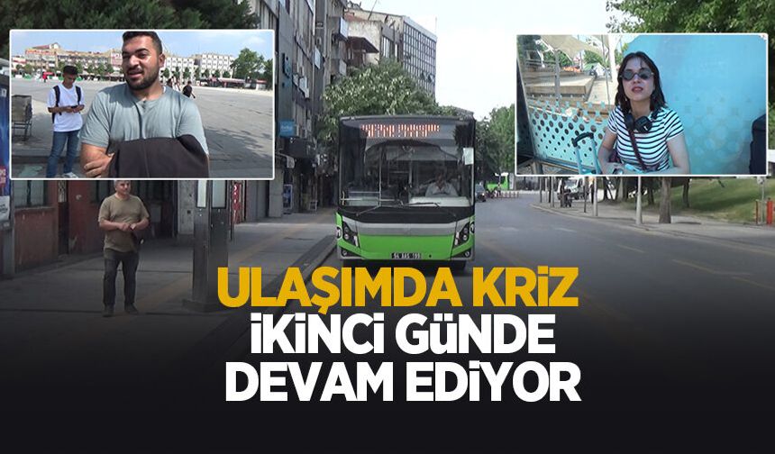 Sakarya'da Ulaşım Kilidi: Vatandaş İsyan Etti