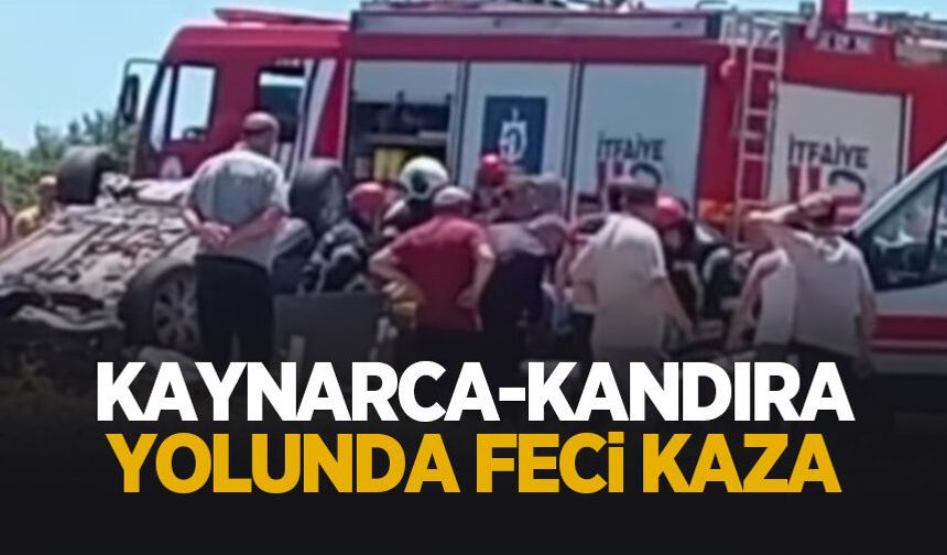 Kaynarca'da feci kaza