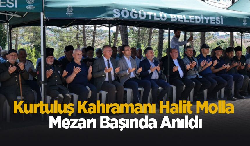 Kurtuluş kahramanı Halit Molla anıldı