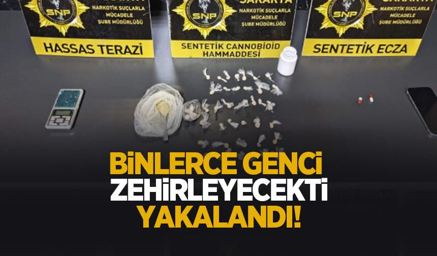 57 kilo bonzai yapımına yetecek madde ile yakalandı
