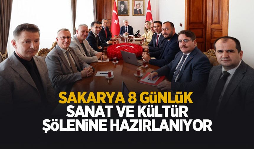 Sakarya’da dev festival için mesai başladı