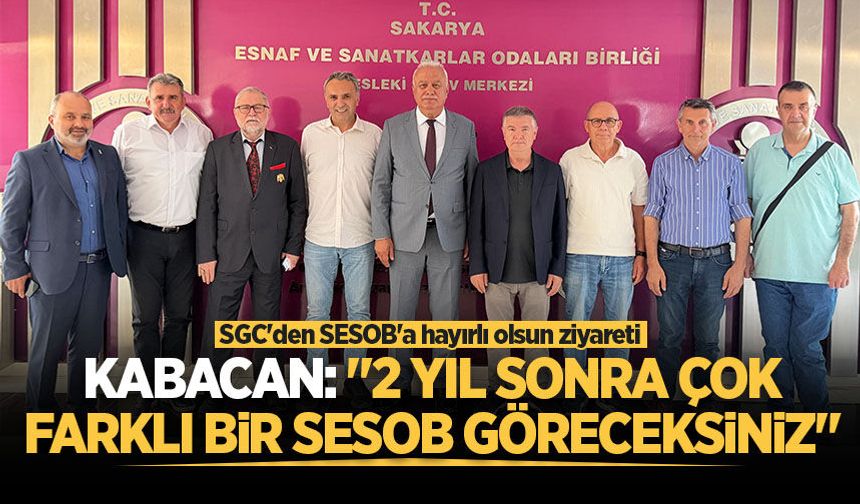 SGC'den SESOB'a hayırlı olsun ziyareti