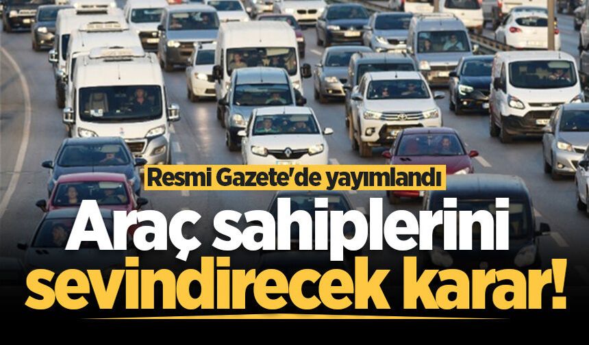 Resmi Gazete'de yayımlandı! Trafik sigortasında yeni dönem 1 Temmuz'da başlıyor
