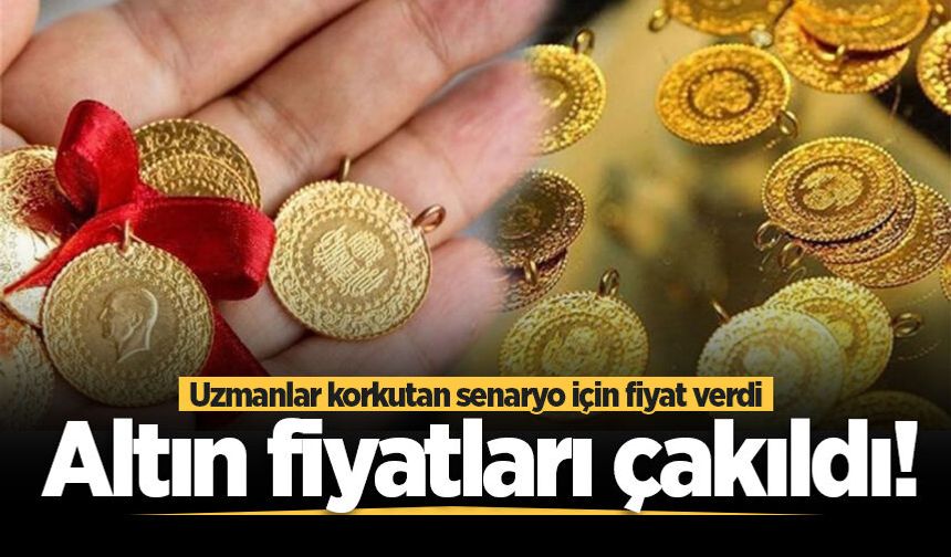 Altında düşüş derinleşiyor, gram altın 6 bin liraya yaklaştı