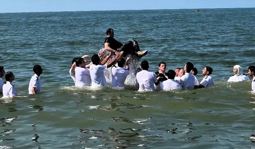 Denizcilik öğrencileri açık deniz stajına uğurlandı