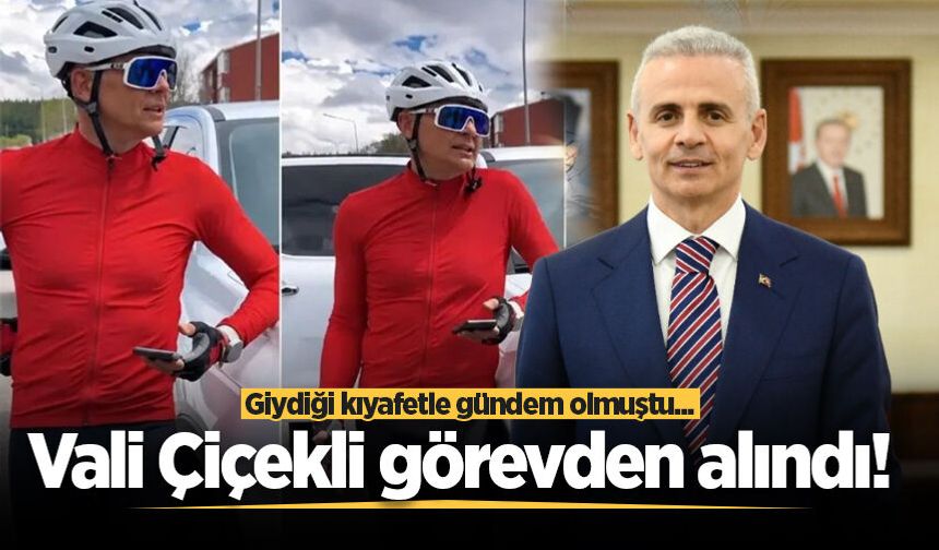 Sakarya'nın sevilen ismiydi... Vali Çiçekli görevden alındı!