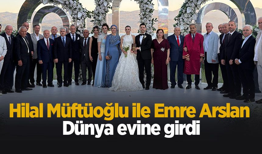Müftüoğlu ve Arslan ailelerinin mutlu günü