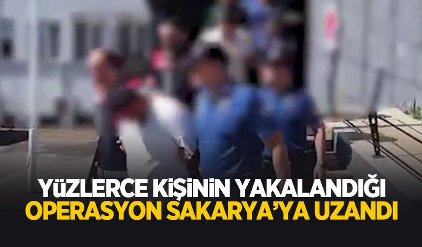 Sakarya dahil 23 İlde kara para operasyonu