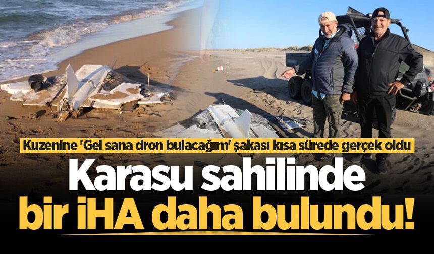 Sahilde tesadüfün böylesi: İHA bulan adamdan ikinci keşif