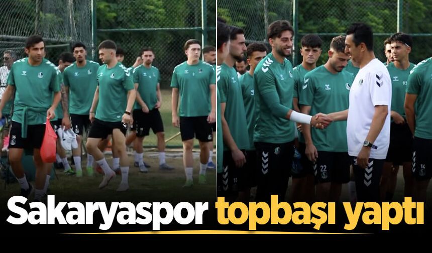 Sakaryaspor yeni sezonu açtı: Altyapıdan 9 futbolcu profesyonel oldu