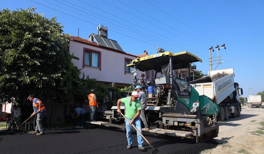 Büyükşehir’den Ferizli Ağacık’a sıcak asfalt dokunuşu