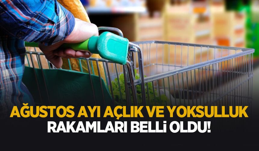 Ağustos ayında geçim maliyeti yükseldi! Rakamlar dikkat çekti