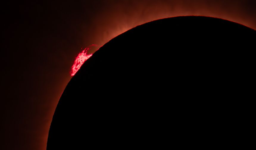 Türk astrofotoğrafçı güneş tutulmasını İspanya’da görüntüledi
