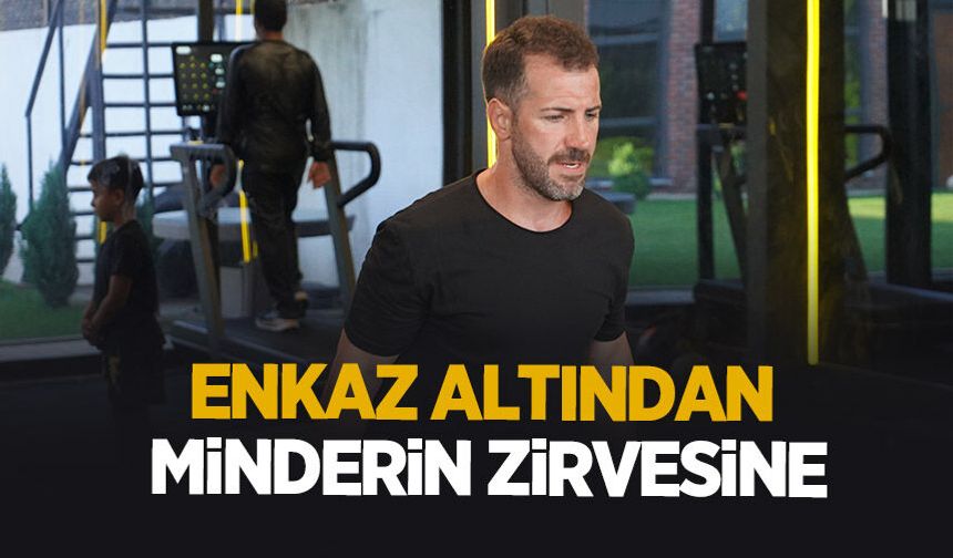Enkaz altından minderin zirvesine