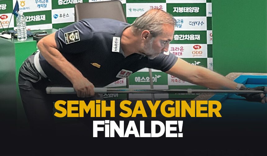 Semih Saygıner finalde