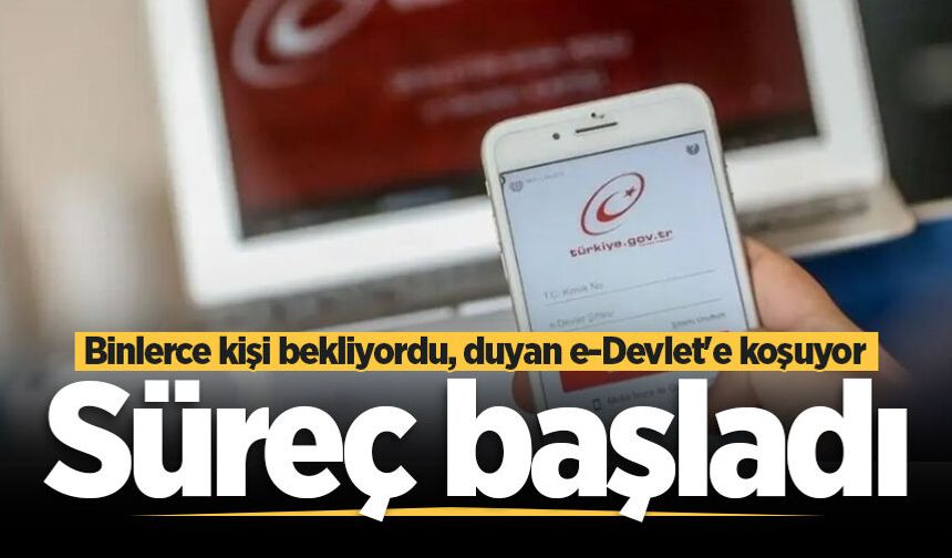 Binlerce kişinin beklediği kamuda istihdam süreci başladı