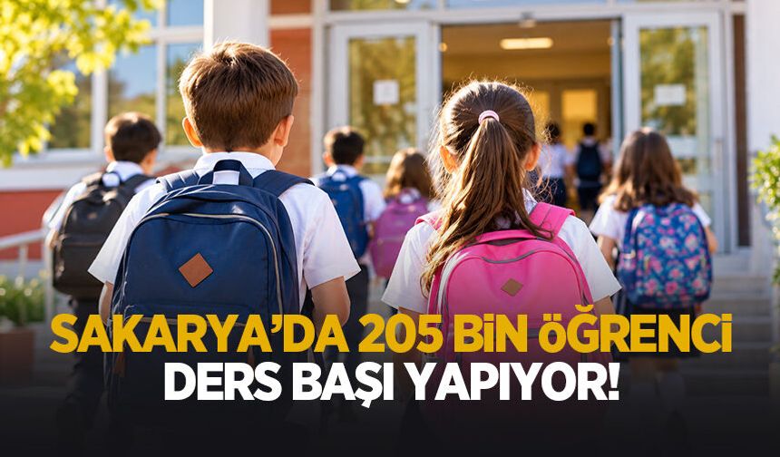 Sakarya’da yeni eğitim öğretim yılı yarın başlıyor
