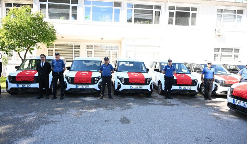 Sakarya Emniyeti'ne 28 yeni araç takviyesi