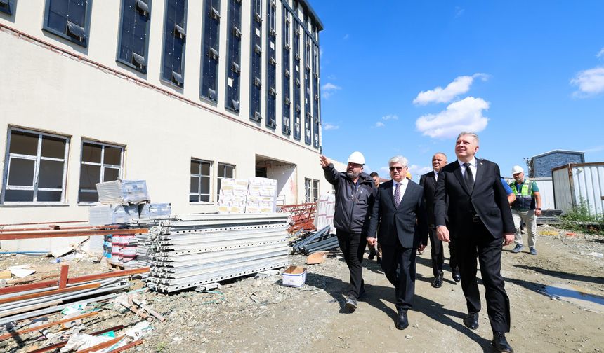 Sakarya'nın yeni emniyet binasında son durum!