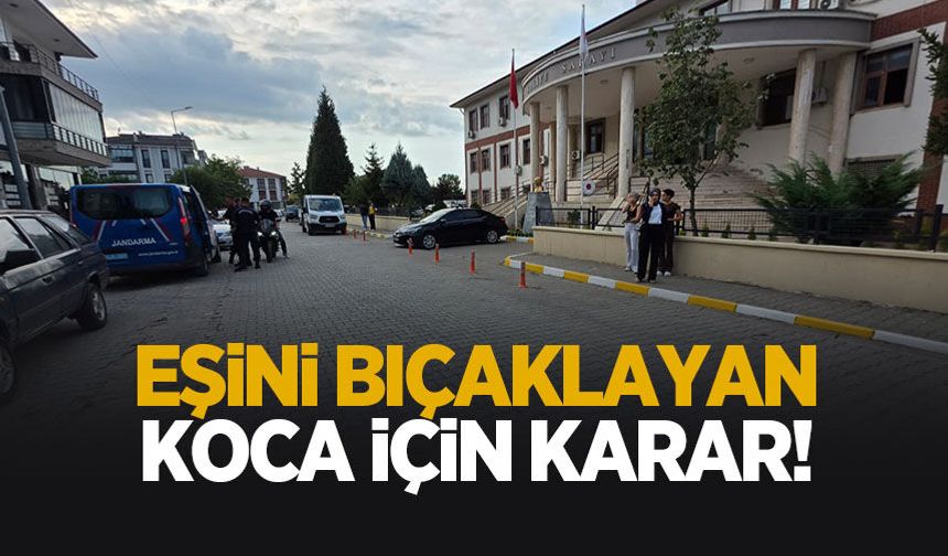 Eşini bıçakla ağır yaralamıştı! Yeni gelişme