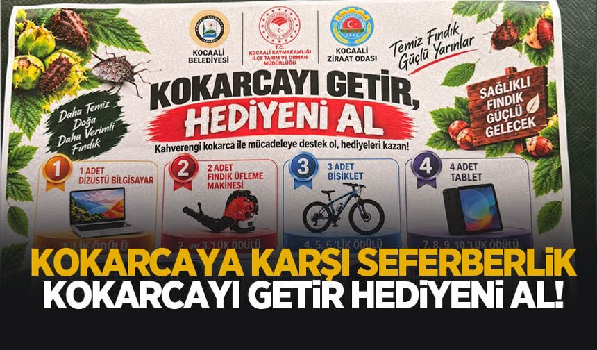 Kahverengi kokarcaya karşı ödüllü kampanya