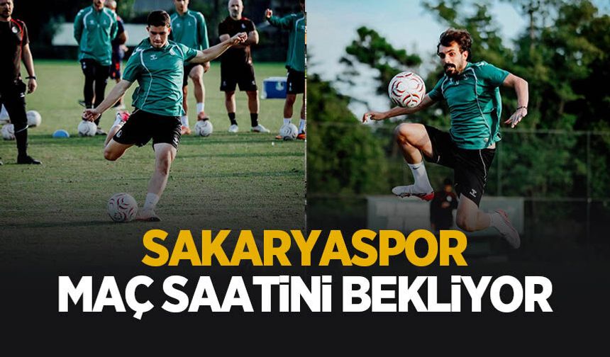 Sakaryaspor'da Kütahya maçı hazırlıkları tamam