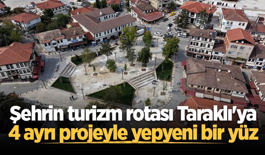 Şehrin turizm rotası Taraklı'ya 4 ayrı projeyle yepyeni bir yüz: Yeni yaşam alanları hızla tamamlanıyor