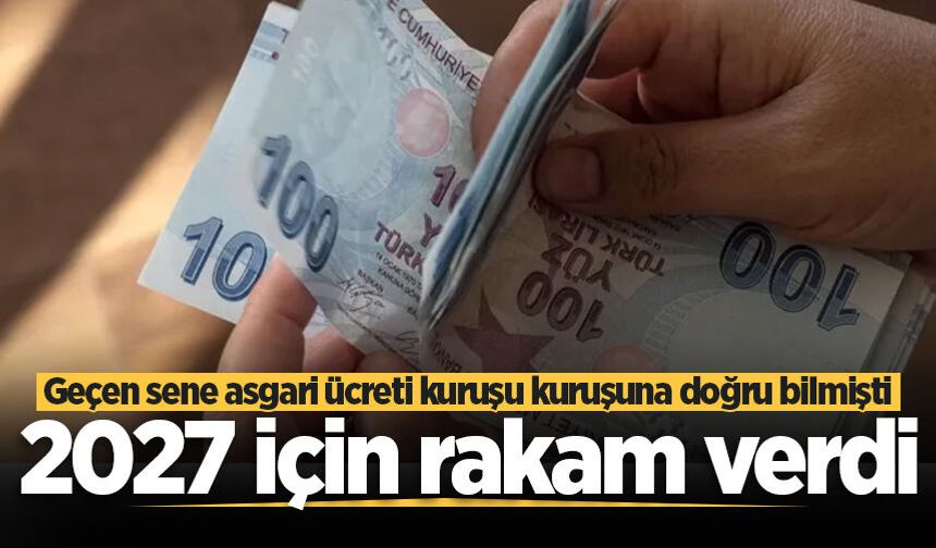 2026'da asgari ücreti doğru bilmişti! SGK uzmanı 2027 yılı için rakam verdi