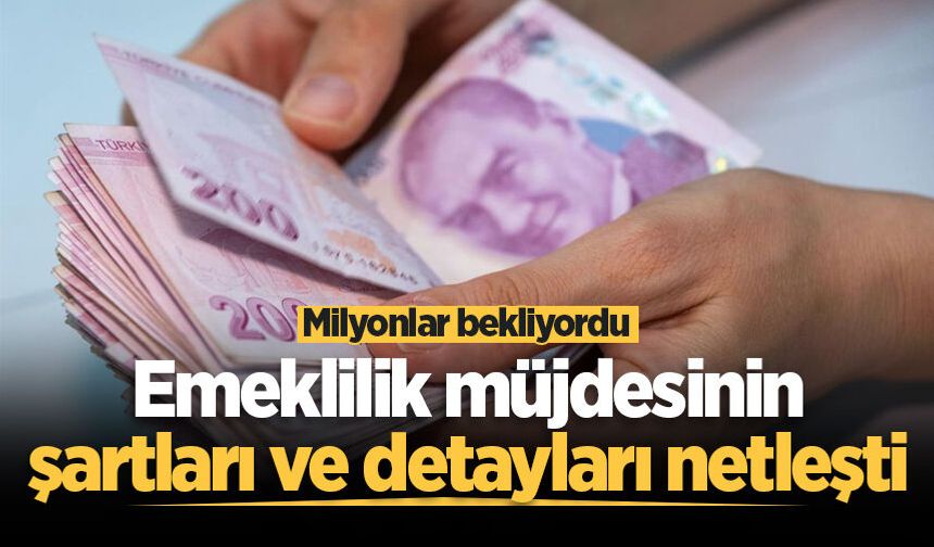 Milyonlar bu haberi bekliyordu! Emeklilik hesabını değiştirecek düzenleme geliyor