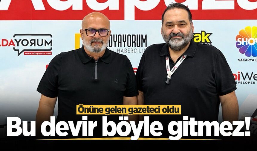 Önüne gelen gazeteci oldu: Bu devir böyle gitmez!