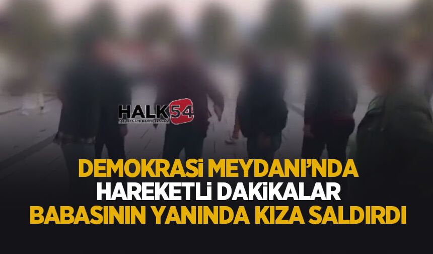 Demokrasi Meydanı’nda gergin dakikalar: Kıza saldıran şüpheli gözaltına alındı