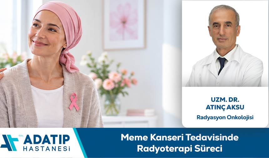 Uzm. Dr. Atınç Aksu Bilgilendiriyor: Meme Kanseri Tedavisinde Radyoterapi Süreci