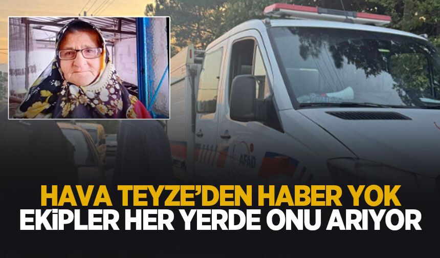 Alzheimer hastası hava teyzeden haber alınamıyor!
