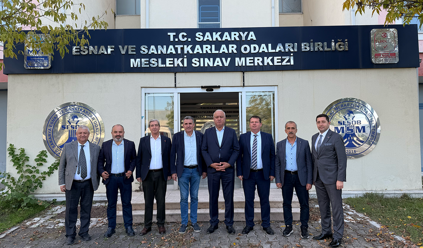 Mesleki sınav merkezinde yerinde inceleme