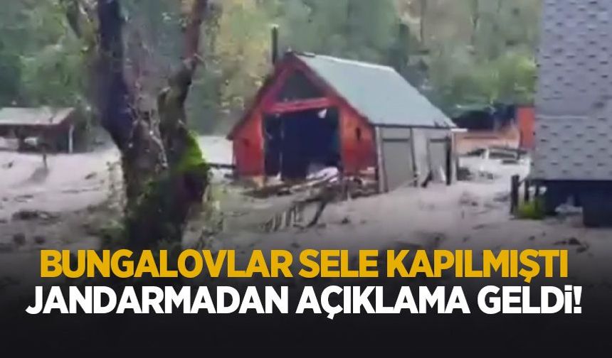 Sapanca’da sel kaçak bungalov gerçeğini ortaya çıkardı!