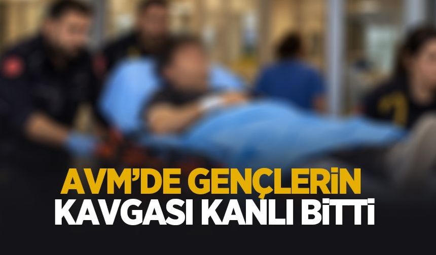 AVM'yi karıştıran kavga