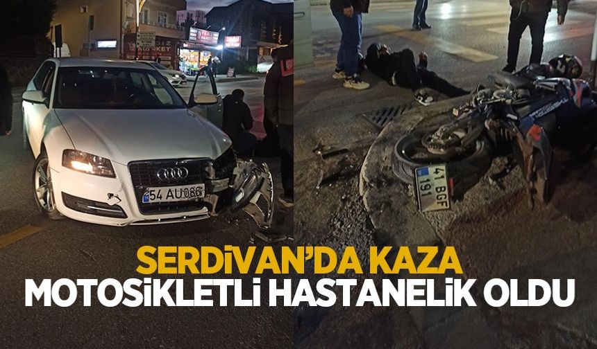 Serdivan'da kaza