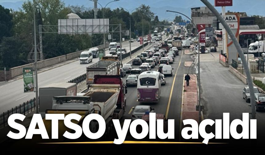 SATSO yolu açıldı