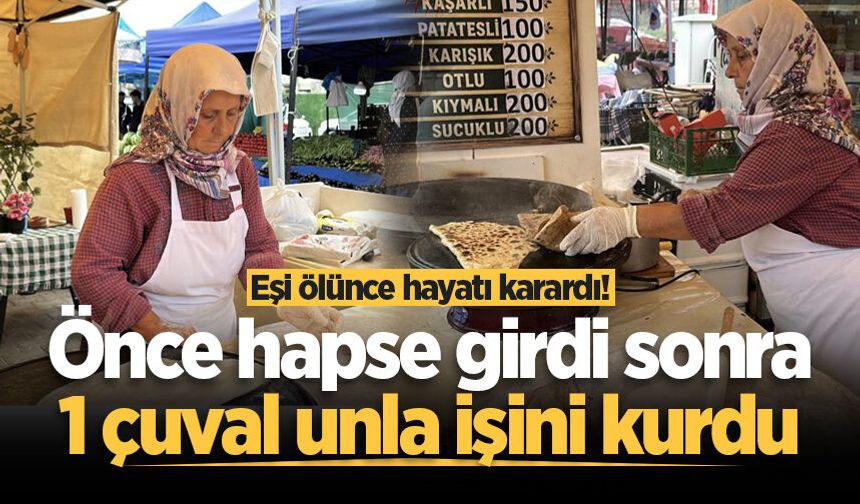 Ölen eşinin borcu yüzünden hapse girdi, yırtık terlikle çalıştı ama pes etmedi