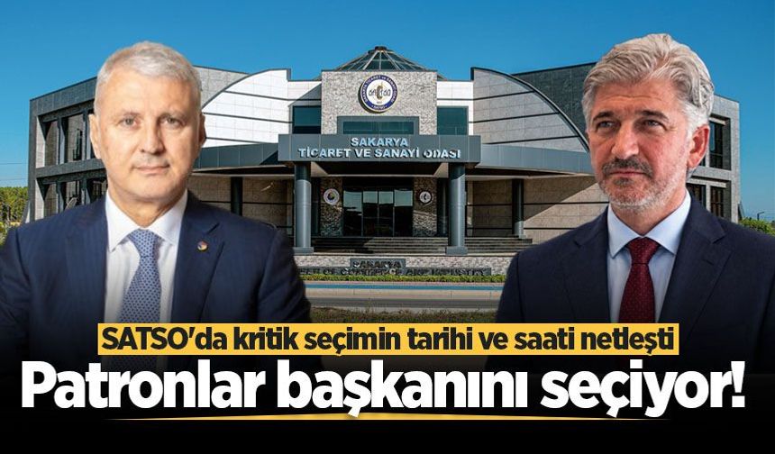 Patronlar başkanını seçiyor! Tarihi ve saati netleşti